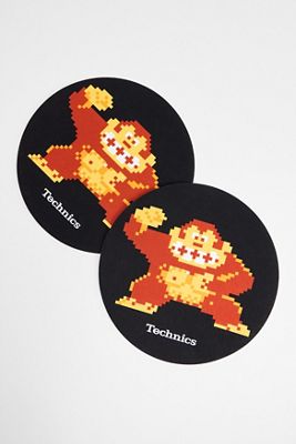 Technics Donkey Kong Slipmats 2er-Pack