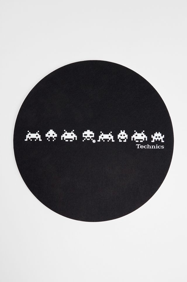 Lot de 2 tapis de platine Technics Space Invaders #1