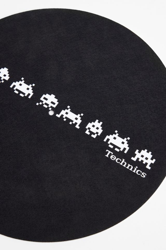 Lot de 2 tapis de platine Technics Space Invaders #2