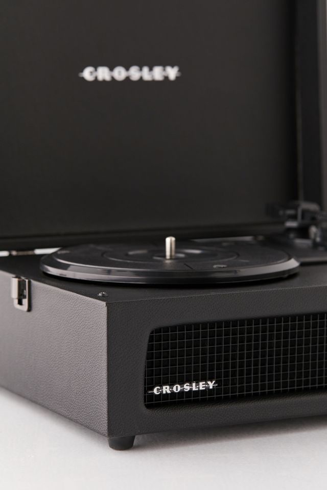 Crosley - Tocadiscos Crosley Voyager Bluetooth Doble - Negro