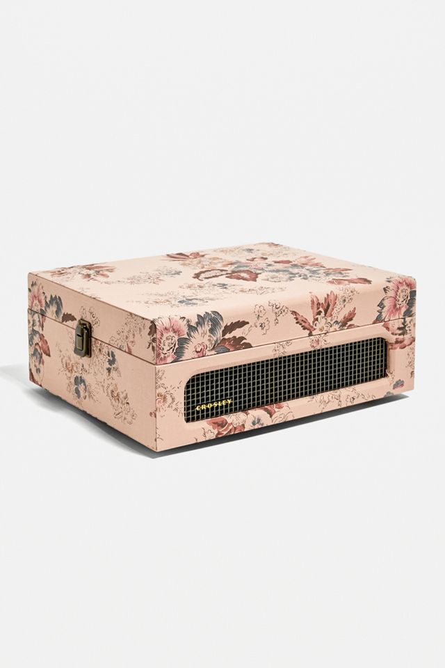 Crosley Voyager Floral Bluetooth Vinyl Record Player #1