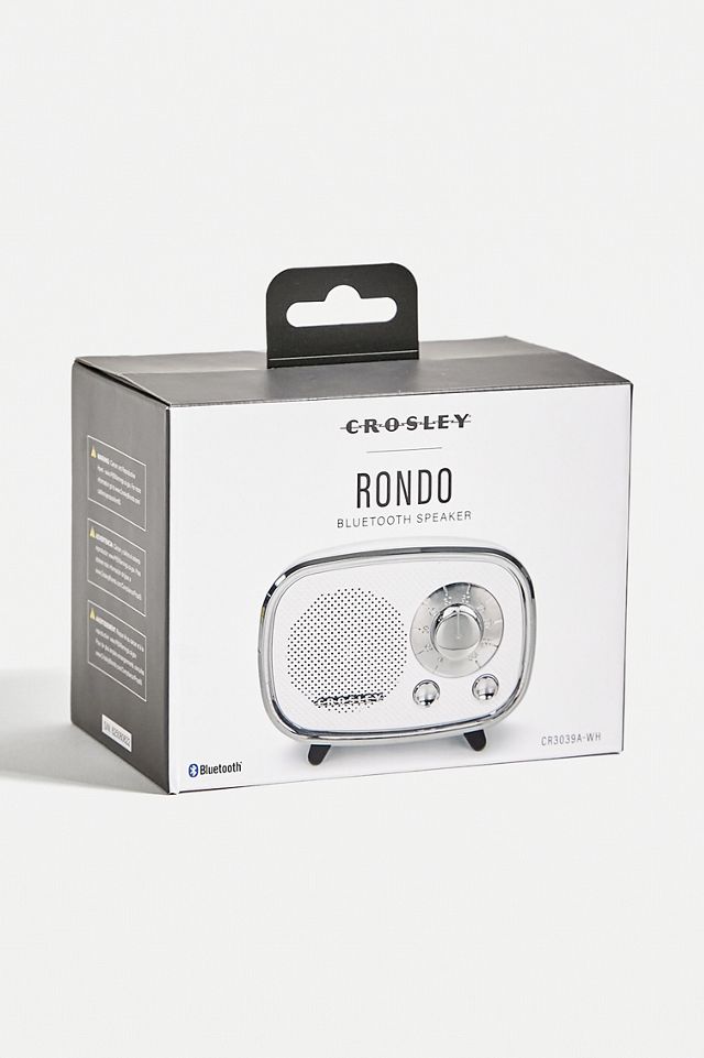 Haut-parleur Bluetooth Rondo blanc Crosley #3