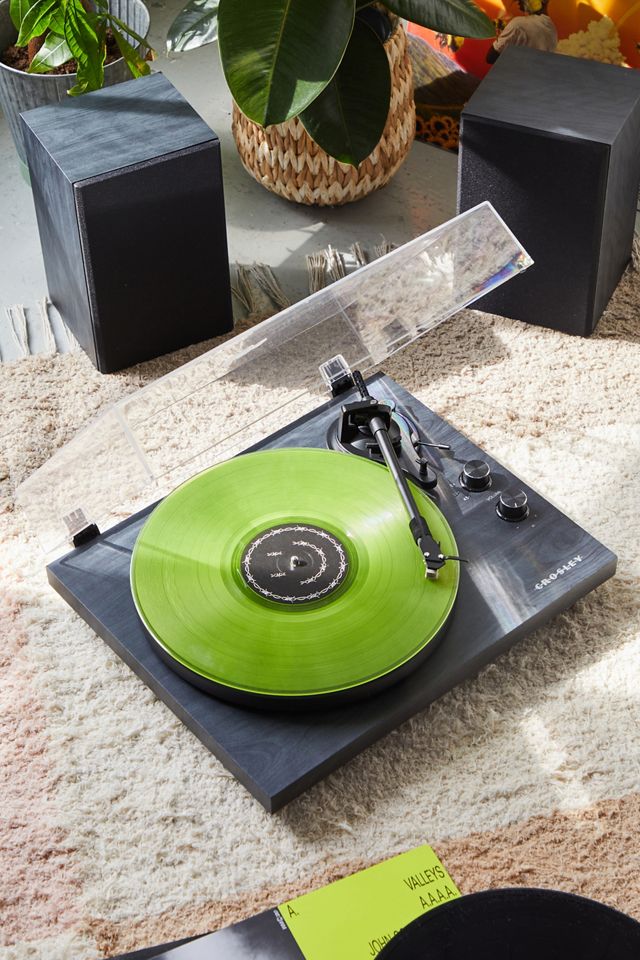 Crosley Black C62 Turntable With External Speakers Urban