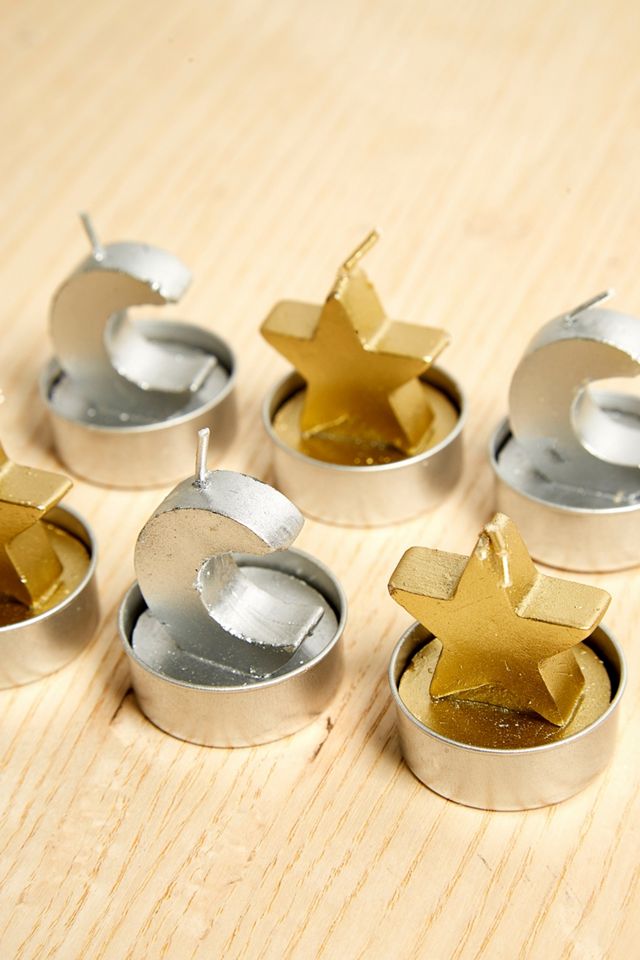 Stars & Moons Tealight Candles #2