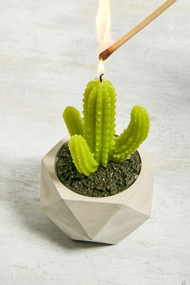 Cactus Tealight Candle