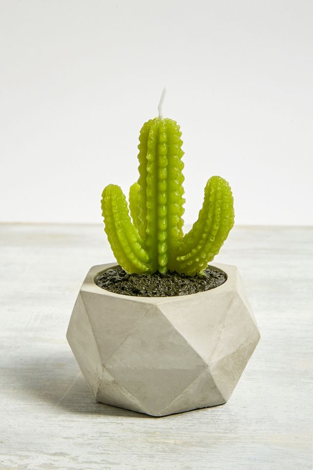 Cactus Tealight Candle #1
