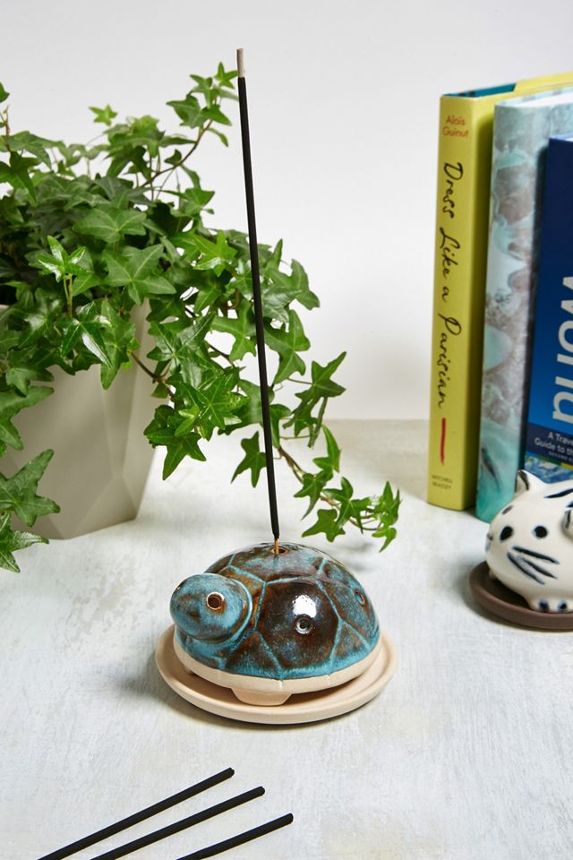 Turtle Ceramic Incense Holder Urban Outfitters UK