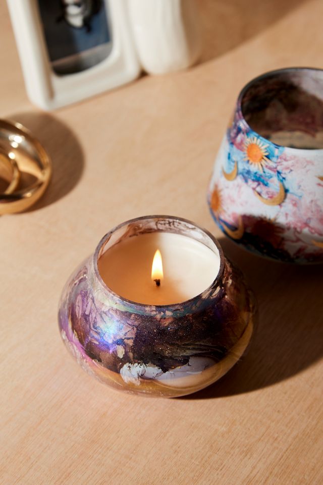 Ava Purple Moon Lamp-Shaped Candle #1
