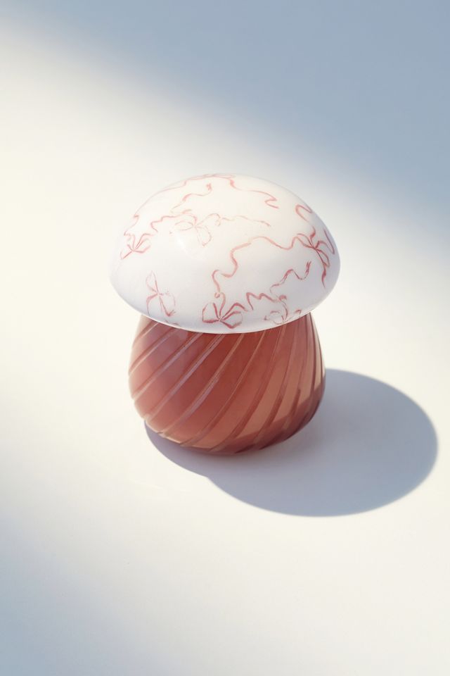 Bow Mushroom Candle #2