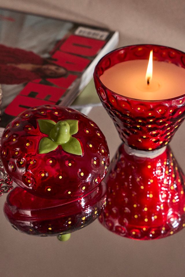 Strawberry Shaped Scented Candle #1