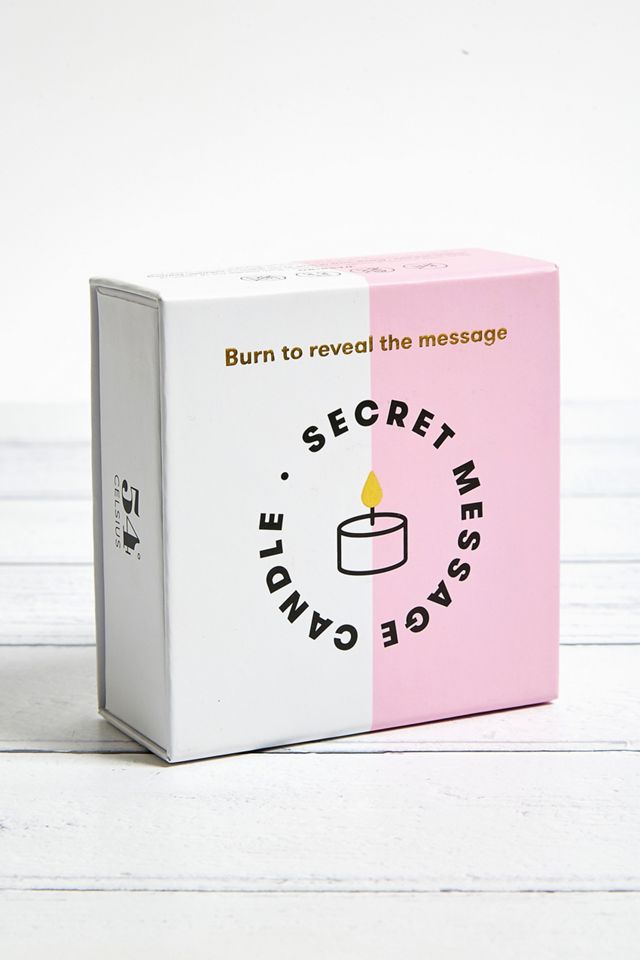 54 Celsius You Light Up Every Room Secret Message Candle #2