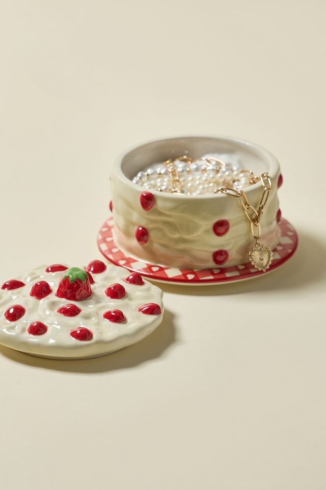 Strawberry Cake Candle #3