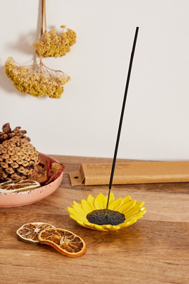 urbanoutfitters アーバンアウトフィッターズ　イノセントホルダー Sunflower Incense Holder | Urban Outfitters ES