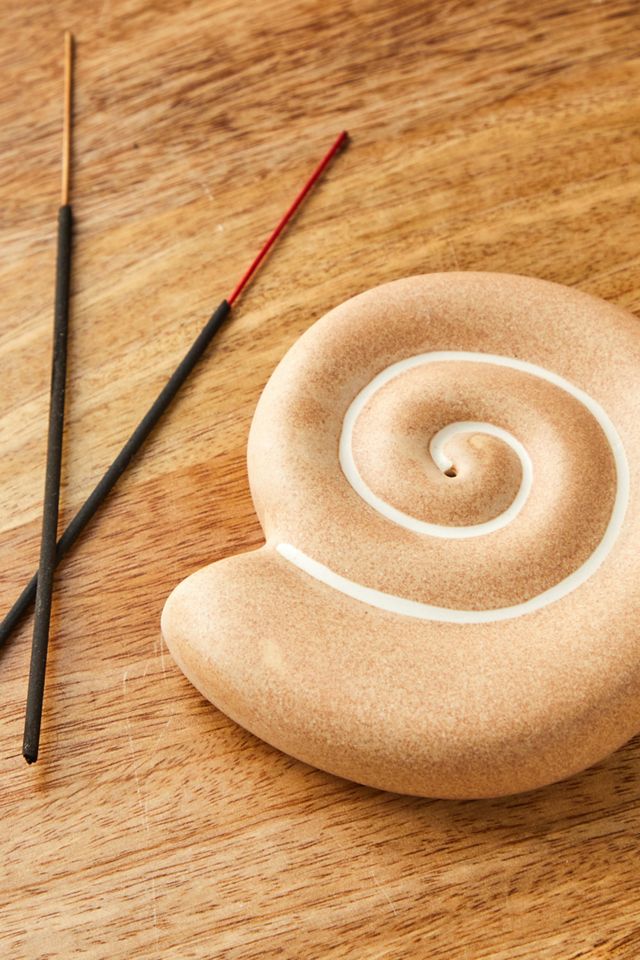 Spiral Shell Incense Holder  #1