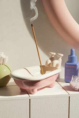 Bath Incense Holder - Pink ALL at Urban Outfitters
