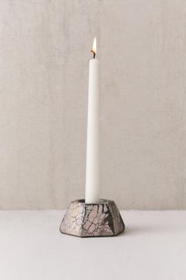 Concrete Cat X Uo Grey All-in-one Candle + Incense Holder 