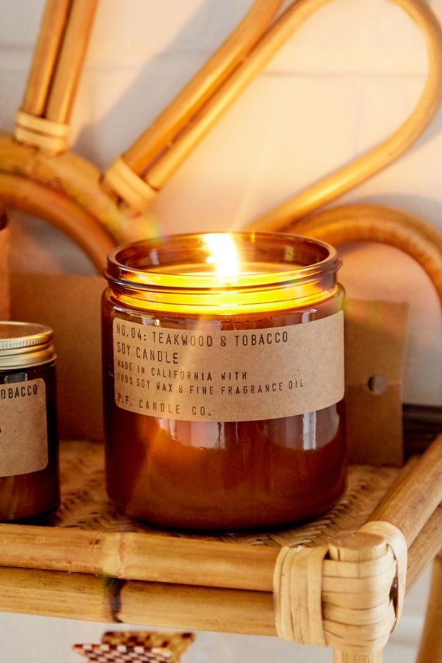 tobacco candle urban outfitters P.F. Candle Co. Teakwood & Tobacco Soy Candle 12.5oz