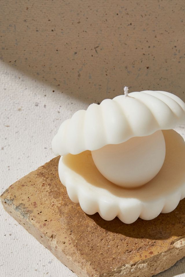 Bougie Coquille Perle emone #1