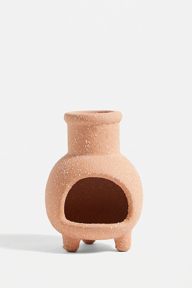 Terracotta Ceramic Incense Chimenea & Incense Cones