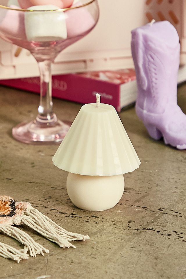 urbanoutfitters.com | By Monica Federici Ecru 70s Lamp Candle