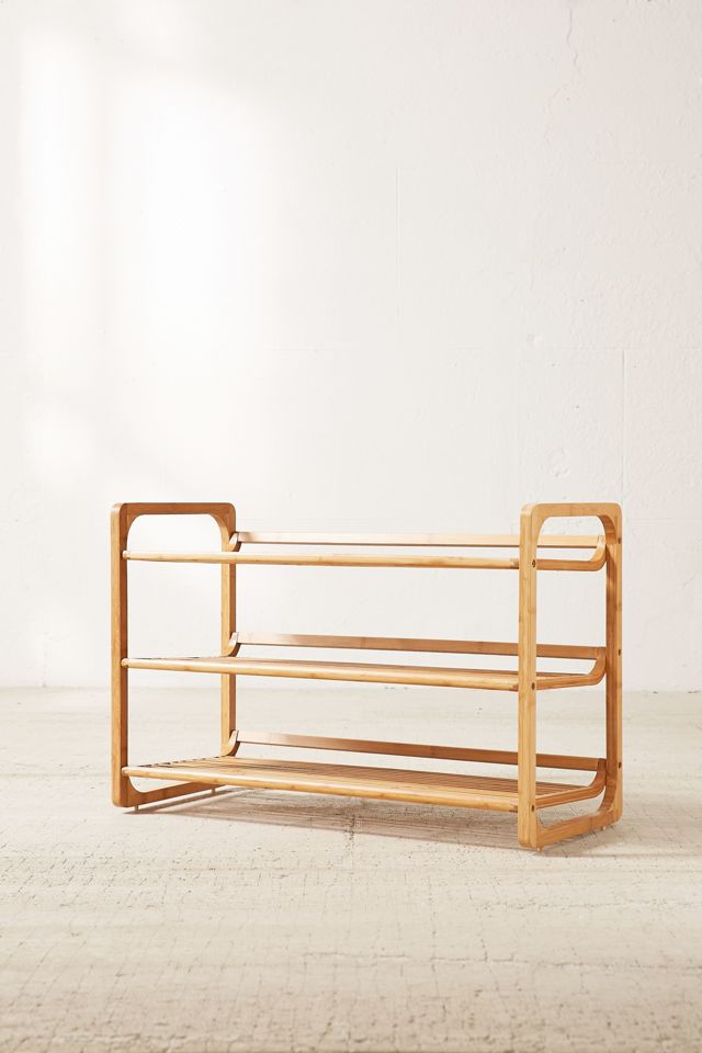 Bamboo Shoe Storage Rack #2
