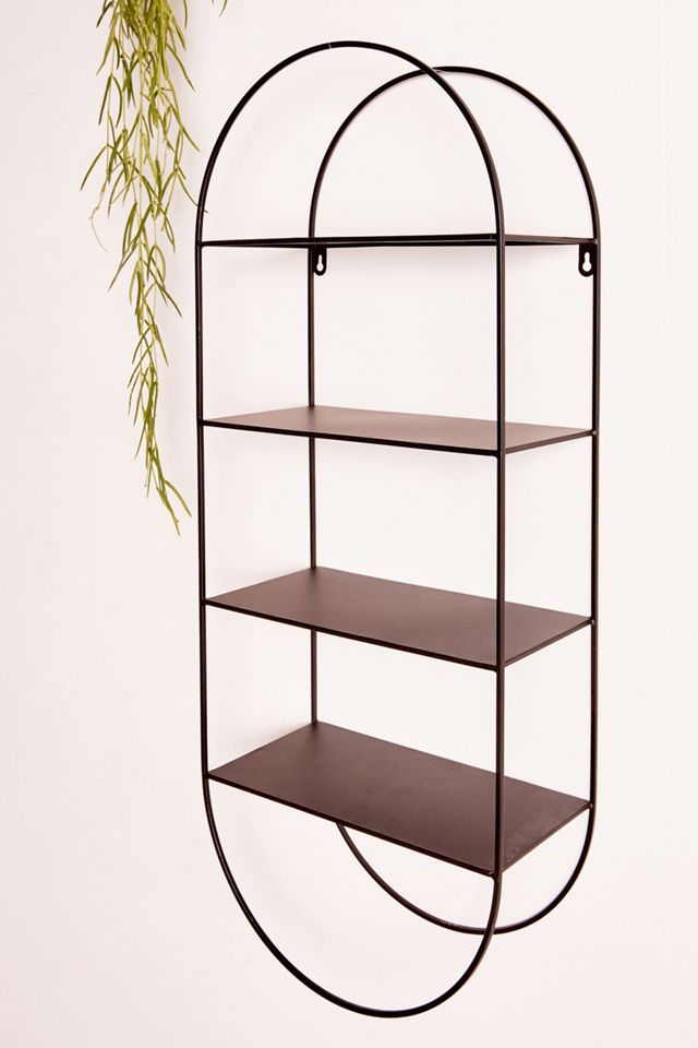 Large Oval Shelving Unit #1