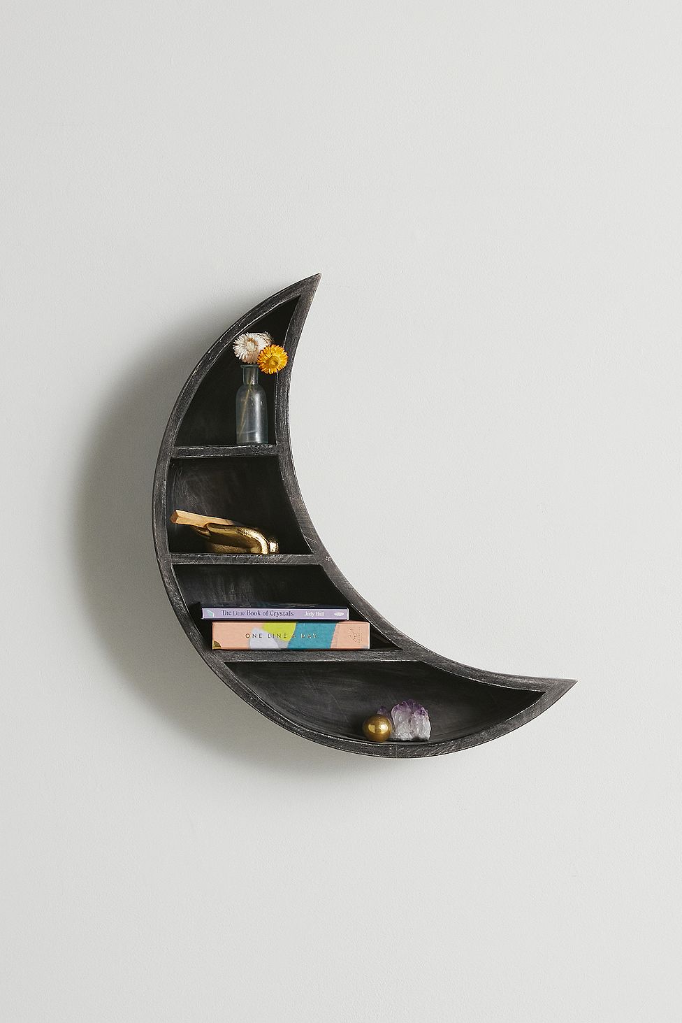 Urban Outfitters Crescent Moon Wall Shelf