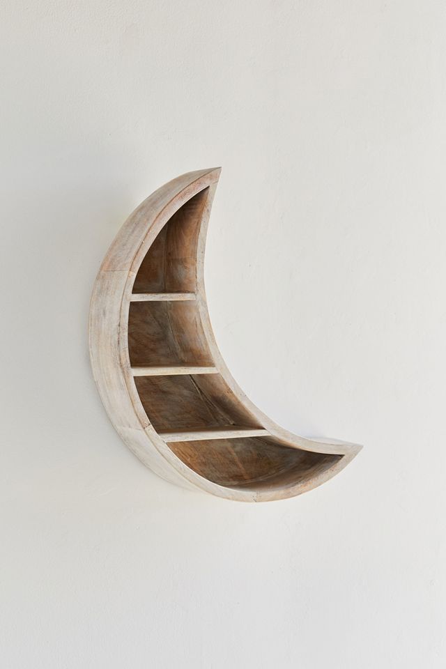 Crescent Moon Wall Shelf #1