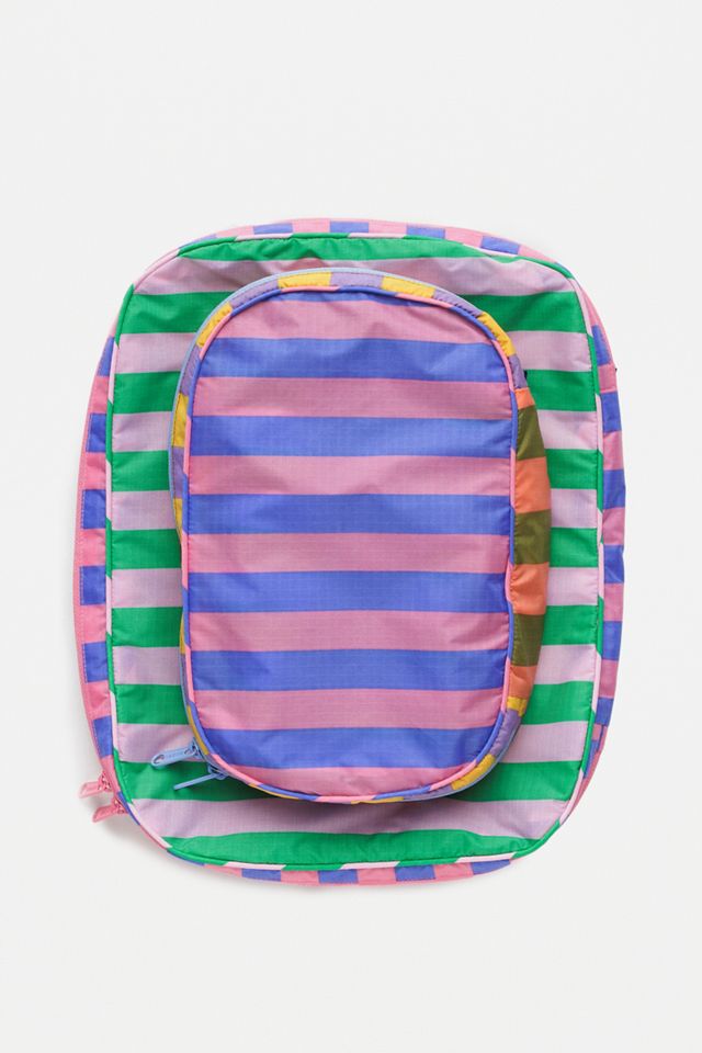BAGGU - Cubes de rangements rayé awning #2