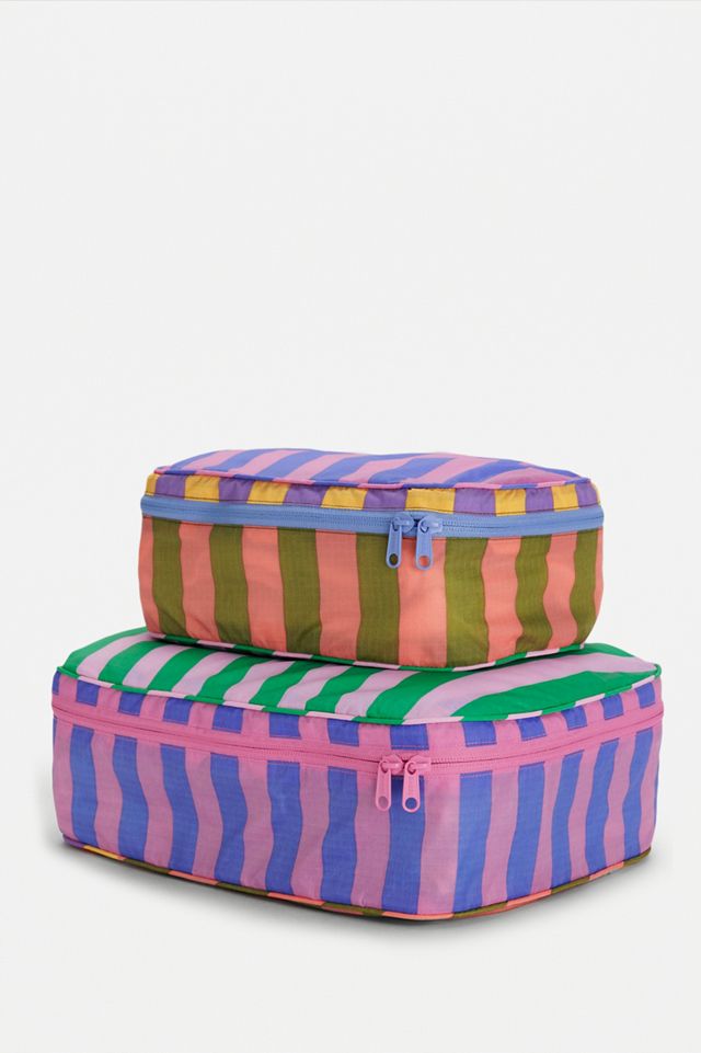 BAGGU - Cubes de rangements rayé awning #3