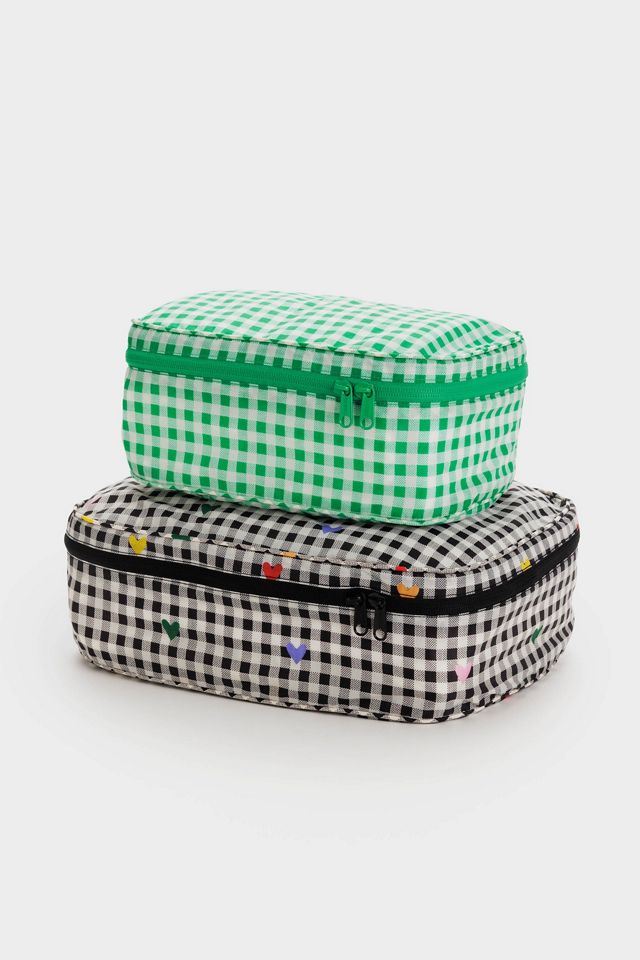 BAGGU Gingham Packing Cubes Urban Outfitters UK
