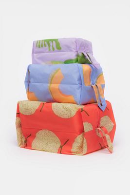 Ensemble de pochettes zippées 3D BAGGU