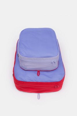 BAGGU Mesh Berry Mix Large Packing Cube Set