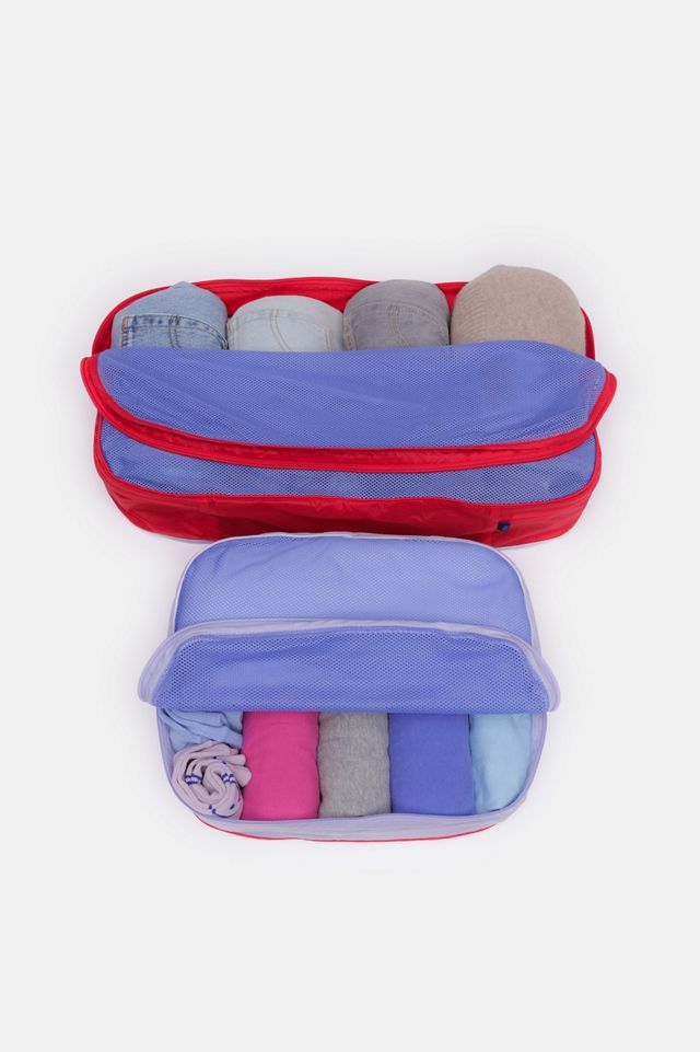 BAGGU Mesh Berry Mix Large Packing Cube Set #1