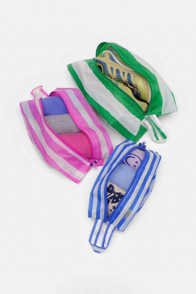 Set con zip 3D a righe dipinte BAGGU #1