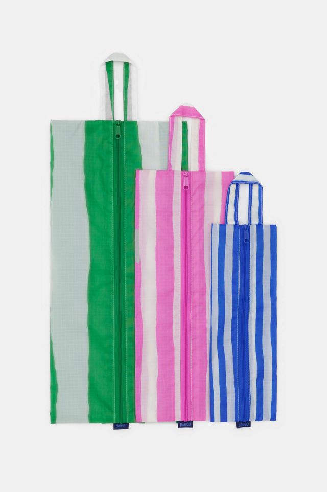 Set con zip 3D a righe dipinte BAGGU #2