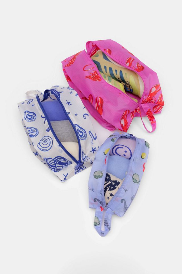 BAGGU Sea Creatures 3D Zip Set #1