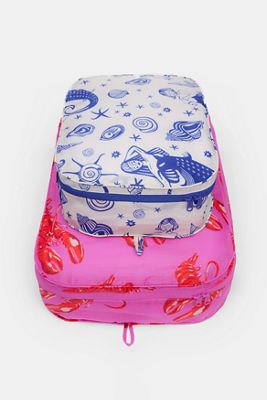 BAGGU Sea Creatures Large Packing Cube Set