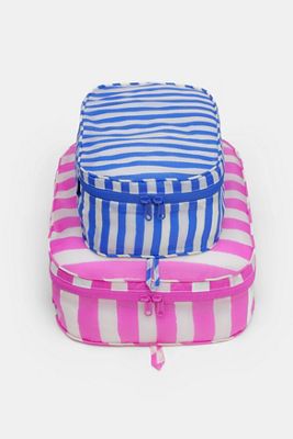 BAGGU Painted Stripe Packing Cube Set