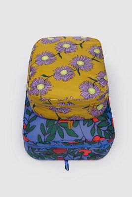BAGGU Night Orchard Großes Packtaschen-Set