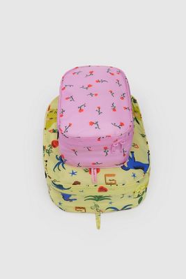BAGGU Painted Prairie Packing Cube Set