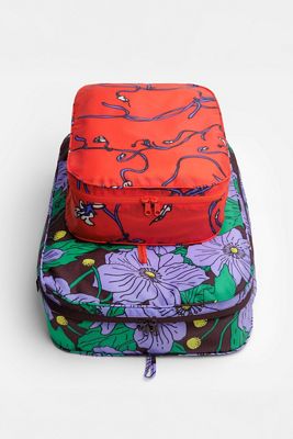 Ensemble de cubes d'emballage grand format Poppy Mix BAGGU