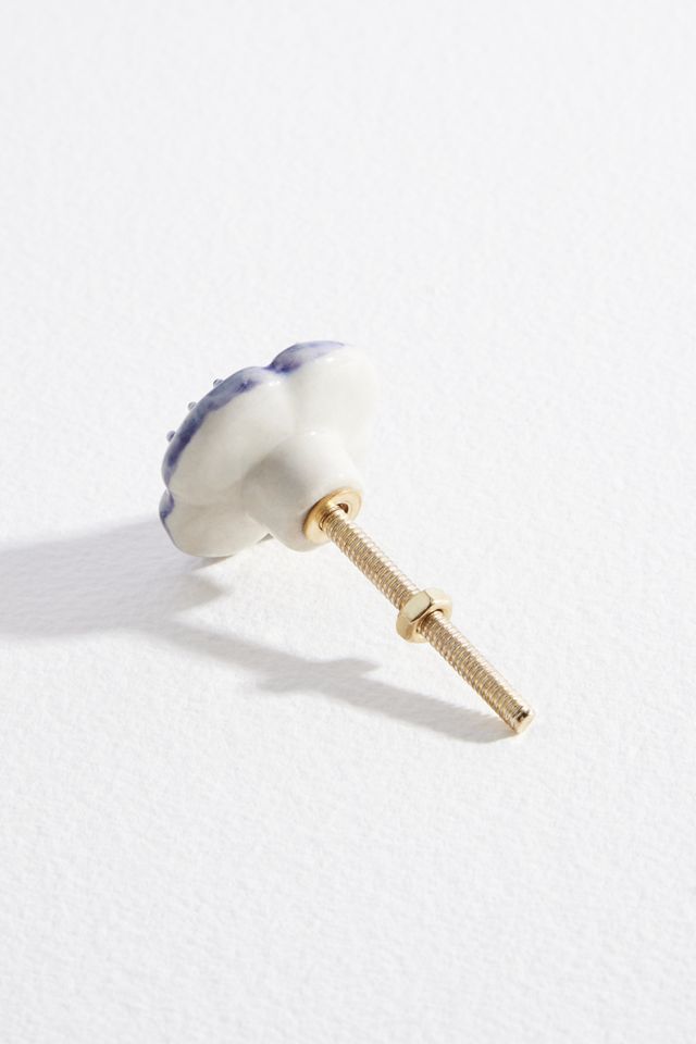 Lilac Flower Drawer Knob Urban Outfitters UK