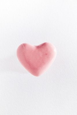 Pink Heart Drawer Knob