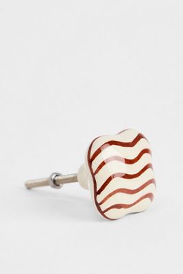 Pomello per cassetto a righe