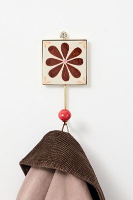 Einzelner Fliesenwandhaken