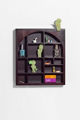 Arched Trinket Display Shelf