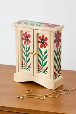 Armoire Floral Mini Wardrobe