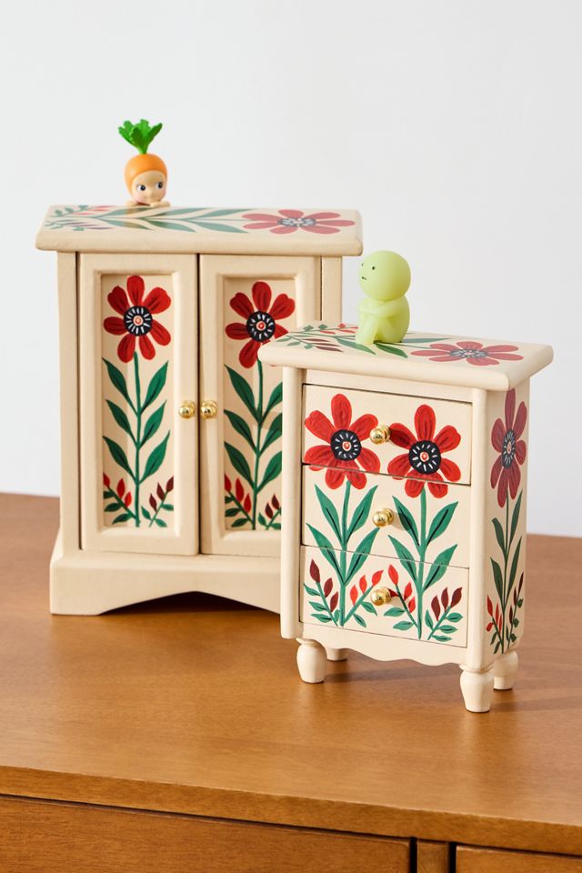 Armoire Blumen-Mini-Kleiderschrank #3