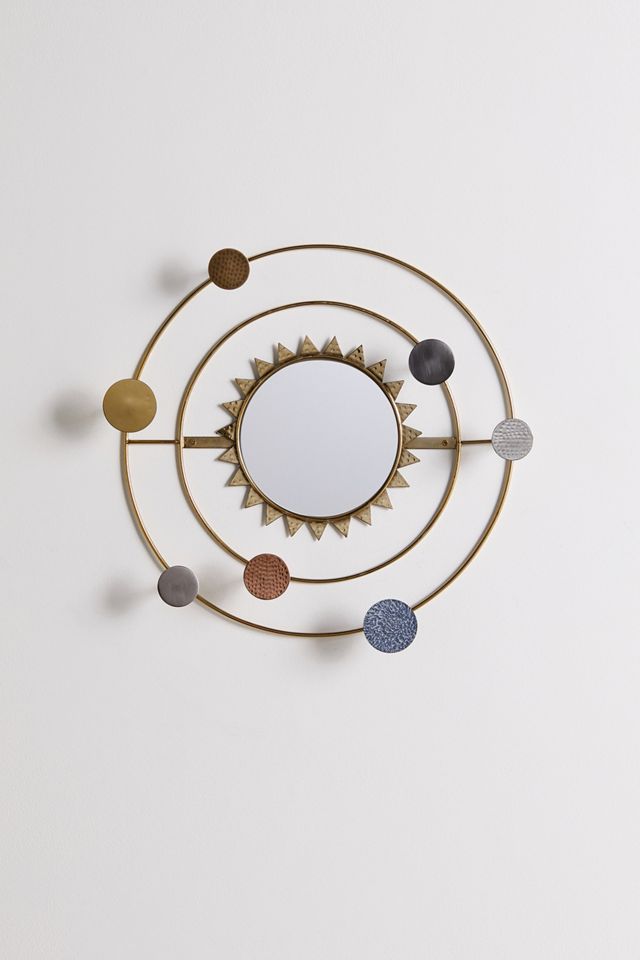 Cosmic Orbit Wall Mirror Coat Hook #1